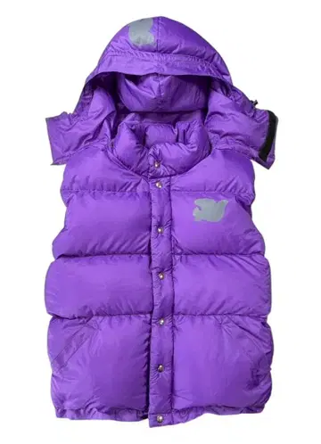 프리시티 크레센트 다운 웍스 다운 베스트 퍼플 M