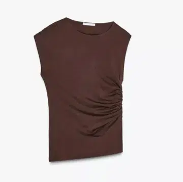 드로우 스트링 개더 T셔츠