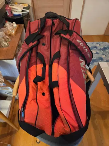 던롭 라켓백 레드/블랙