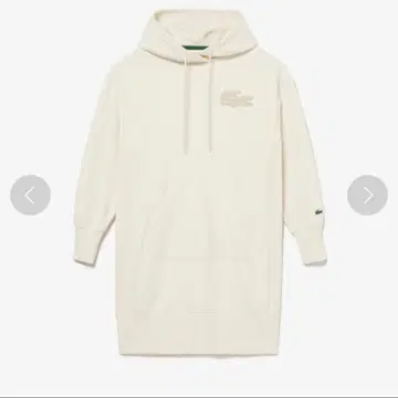 LACOSTE 보아 악어 로고 맨투맨 후디 드레스 34