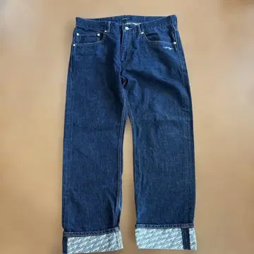 TOMMY 스트레이트 데님 XL 다크 블루