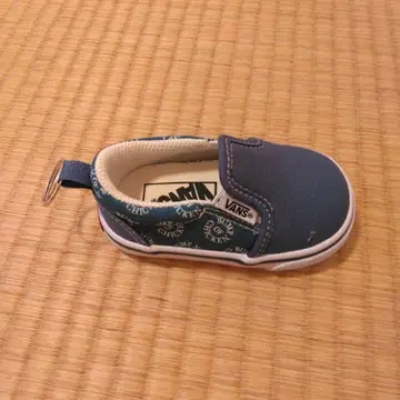 VANS BUMP OF CHICKEN 슬립온 파랑 키링 포함