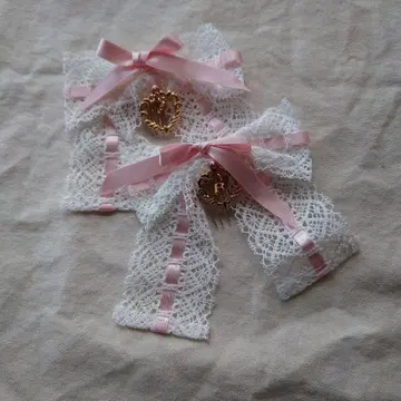 BABY, THE STARS SHINE BRIGHT 리본 빗 핑크