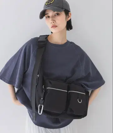 JEANASI 나일론 W 포켓 바디 BAG
