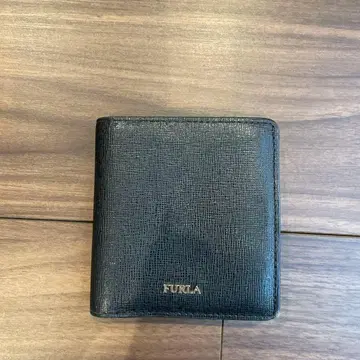 FURLA 접이식 지갑 블랙