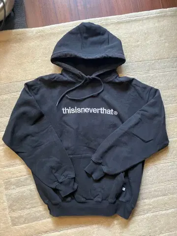 thisisneverthat 블랙 후드티