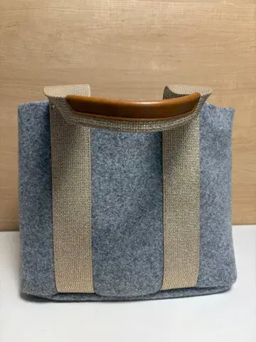 탑카피 그레이 펠트 토트백