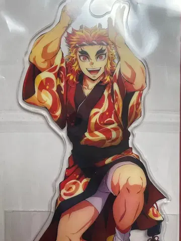 귀멸의 칼날 아와오도리 아크릴 스탠드 렌고쿠 쿄쥬로