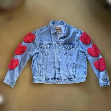 90-00s 종이 패치 갭 데님 트래커 자켓