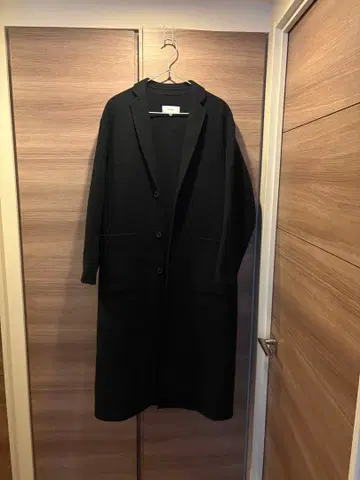 HYKE 샵코트 네이비 울