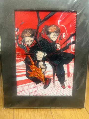 주술회전 자수 아트