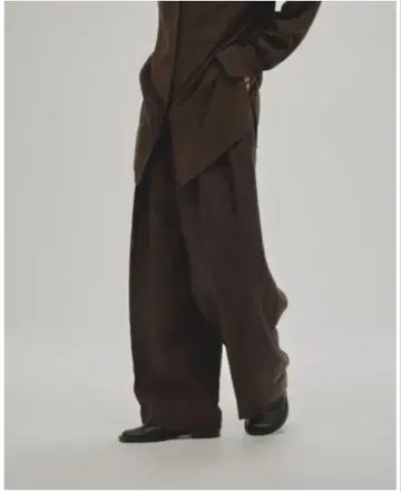 TODAYFUL Tuck Linen Trousers 초코