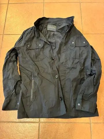 NANO UNIVERSE 블랙 밀리터리 자켓