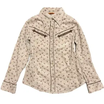 페어리 그런지 00s 꽃무늬 셔츠 블라우스 vintage