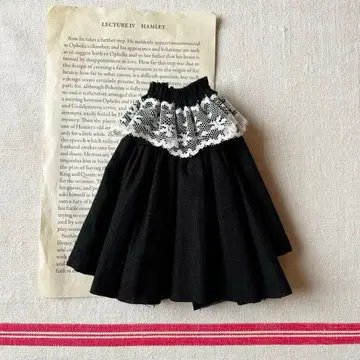 블랙 레이스 원피스 브라이스 아웃핏 핸드메이드