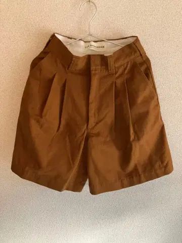 THE SHINZONE 브라운 숏팬츠