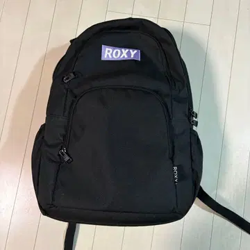 ROXY 블랙 백팩 로키 여성용 백 마더백