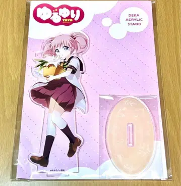 유루유리 빅 아크릴 스탠드 요시카와 치나츠 flower ver.