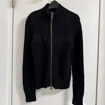 미사용 DKNY JEANS 다나카란 로고 니트 후드티