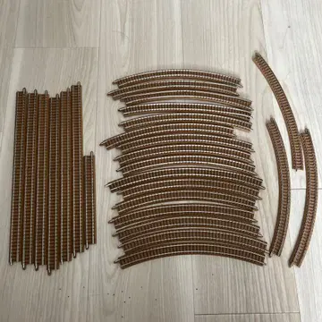 N 게이지 커브 레일 세트