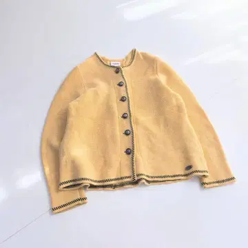 오스트리아제 Steffner Country 울 니트 가디건