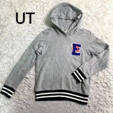 UT x 세서미 스트릿 그레이 컬러 후드티
