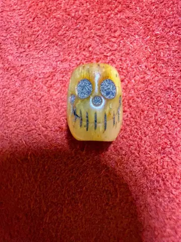 치티 파티 본 비즈 티베트 스컬 티베트 티베트 골