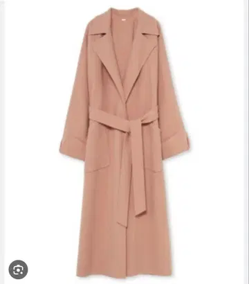 milaowen 핑크 롱 코트 새상품급