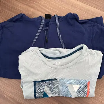 ARMANI EXCHANGE 후드티 T셔츠 세트