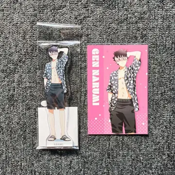 괴수8호 SUMMER 페어 아크릴 스탠드 특전 엽서 나루미 겐