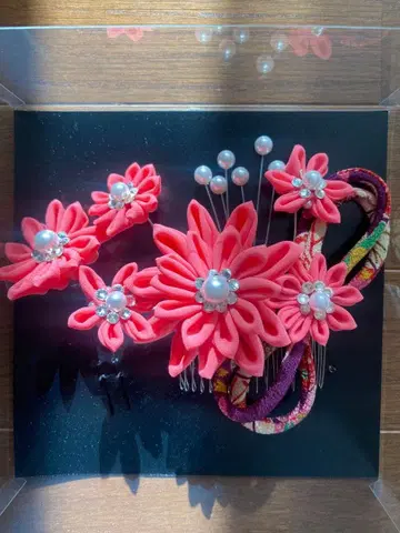 머리 장식 성인식