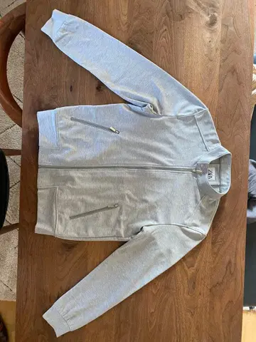 ZARA 그레이 집업 자켓