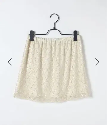 JEANASIS 글리터 비쥬 미니 스커트