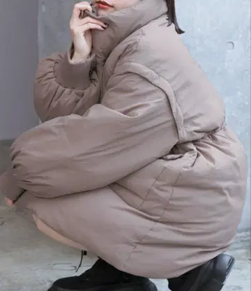 PAGEBOY 스탠드 볼륨 블루종 [ 모카 ]