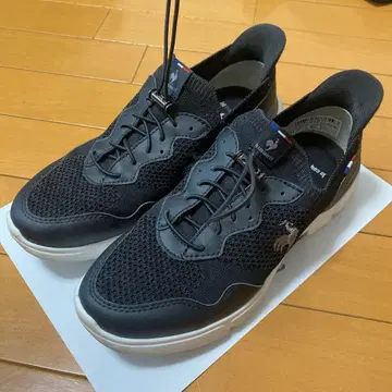 르꼬끄 스포르티브 발수 니트 스니커즈 블랙 / 23.5cm