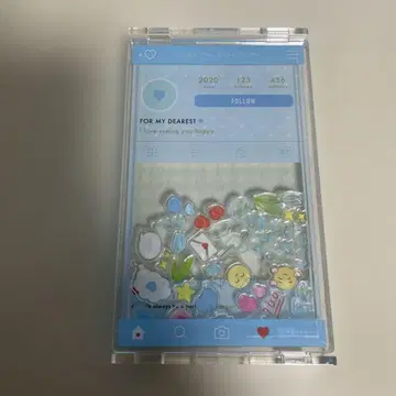 후쿠야 아크릴 스탠드 프레임 캔디 SNS 블루베리 아크릴