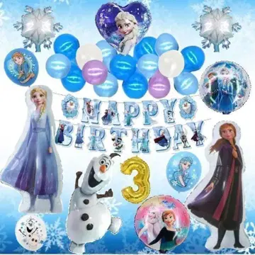 [ NEW ] 안나 벌룬 생일 버스디 가랜드 풍선 장식