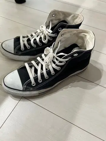 컨버스 올스타 블랙 하이컷 28cm