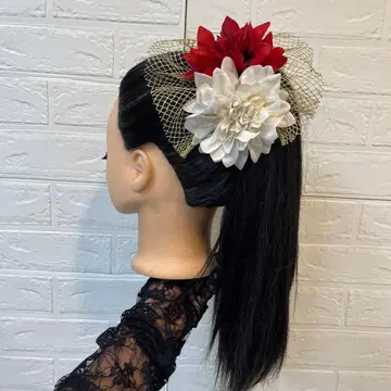 빨간 달리아 흰 달리아 골드