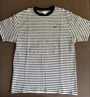 LACOSTE 스트라이프 T셔츠
