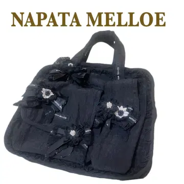 사에라 나파타멜로에 리본 미니 핸드백