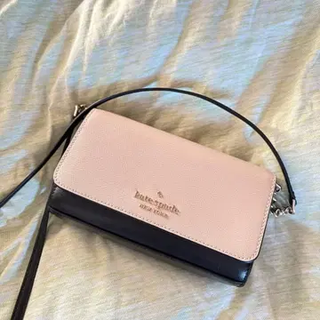 (새상품급) kate spade 숄더백 베이지/블랙