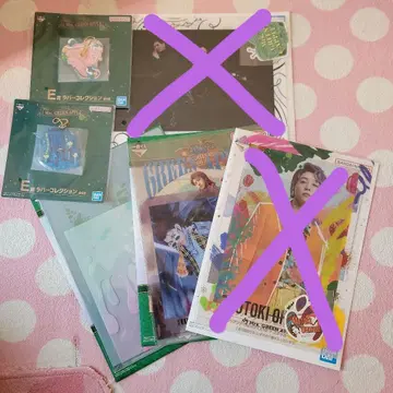 제일복권 Mrs. GREEN APPLE 러버 스트랩 클리어 파일