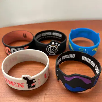 UNISON SQUARE GARDEN 러버 밴드 5종