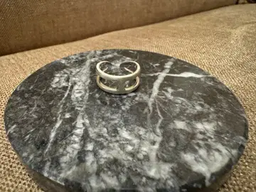 실버 925 오픈링 H형 모던 디자인 설날 세일