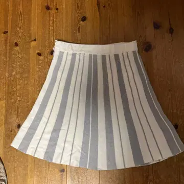 스트라이프 플리츠 스커트 여성용 골프