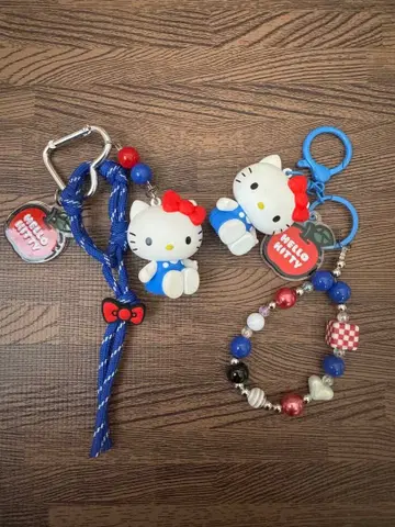 헬로키티 흔들흔들 스트랩