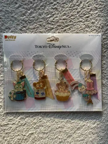 Duffy and Friends 아크릴 키링 4세트