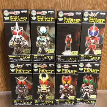 월드 콜렉터블 가면라이더 vol.2 전 8종