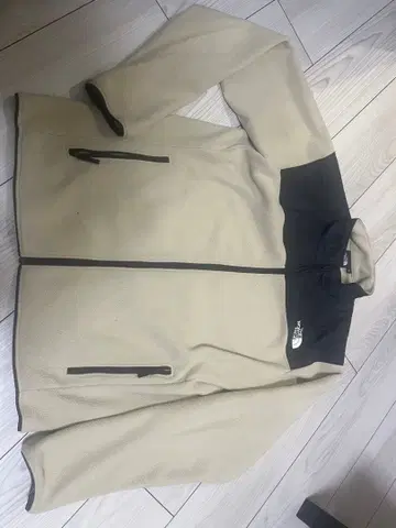 THE NORTH FACE 플리스 자켓 L 베이지/블랙